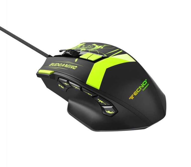 Mouse Gaming Tecno TC-PGM830 Professionale 12 Tasti