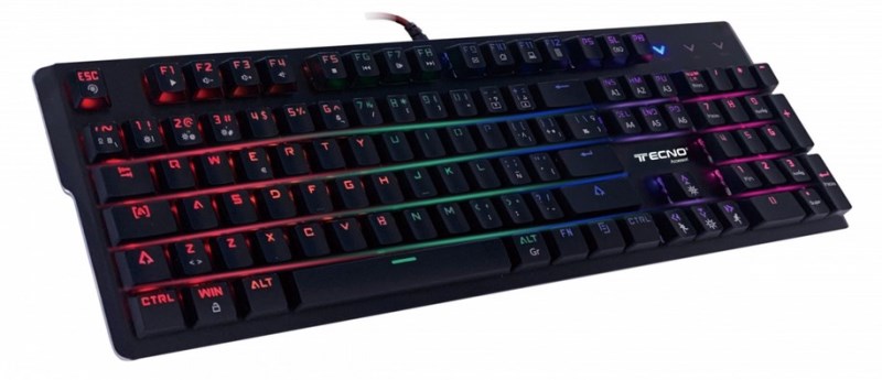 Tastiera Gaming Tecno TC-PG541 Meccanica RGB | Professionale