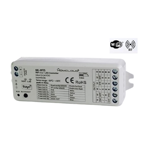Ricevitore Homcloud Wi-Fi RGB+CCT SK-WT5 | Offerta Omnicenter