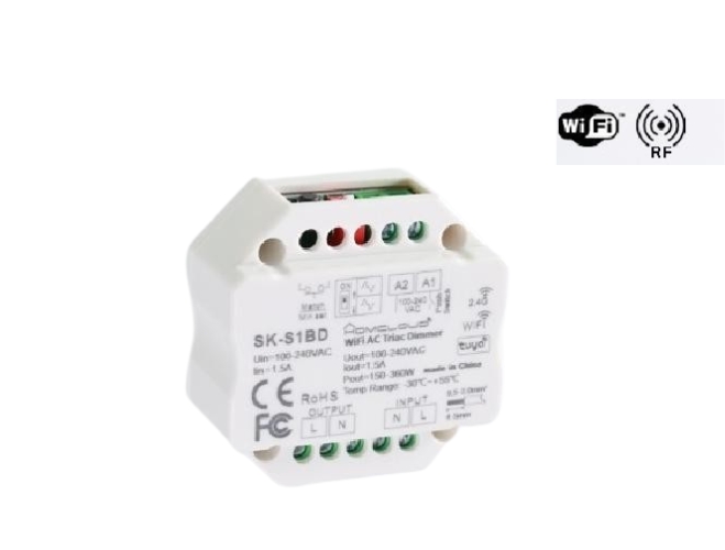 Modulo Smart Dimmer Homcloud Wi-Fi RF 220V | Offerta