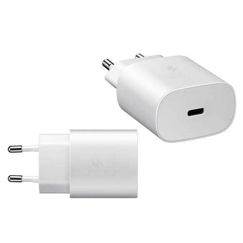Caricabatterie Samsung 25W USB-C Bianco | Originale
