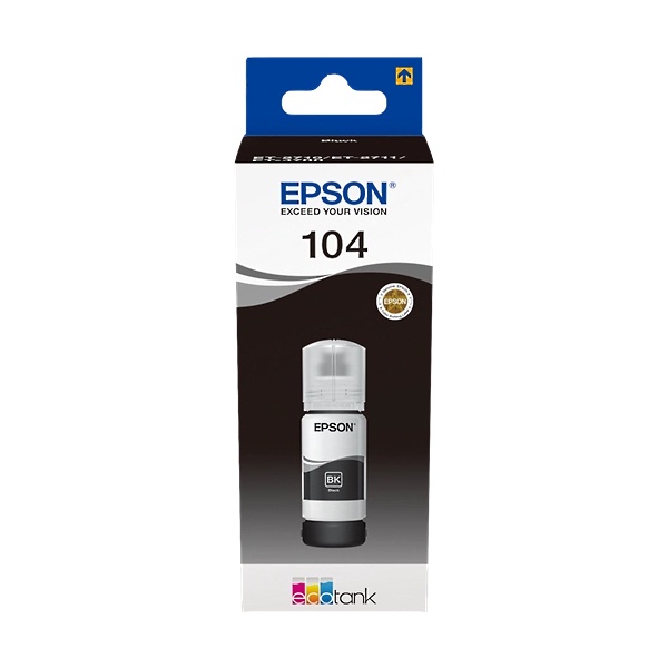 Cartuccia Originale Epson EcoTank 104 Nero - Originale