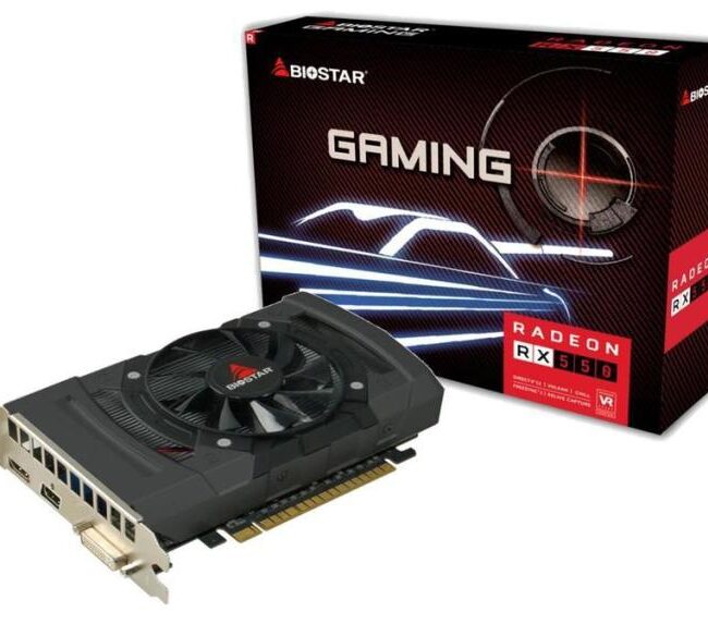 Scheda Video Biostar Radeon RX 550 4GB | Offerta Omnicenter