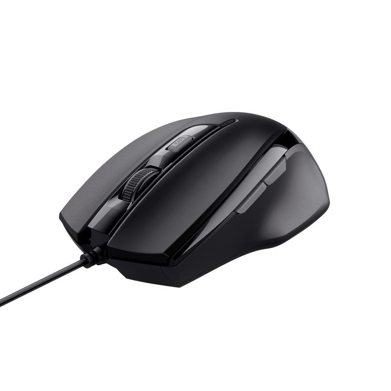 Mouse Trust Voca Comfort Nero USB: Offerta Imperdibile