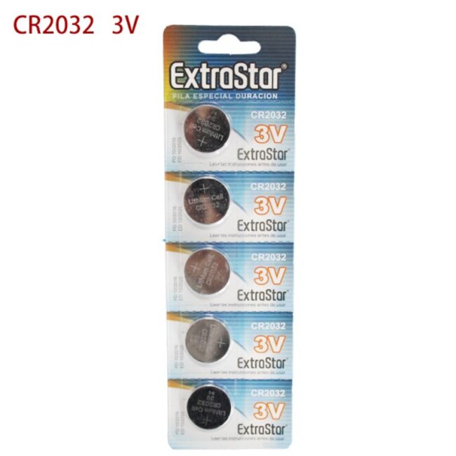 Batterie CR2032 Extrastar Offerta 3V Litio 5 Pezzi