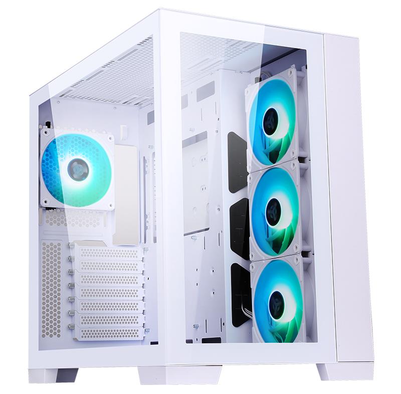 Case Itek Dark Cave White Edition Gaming Bianco | Offerta