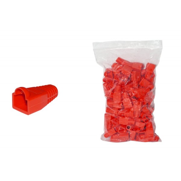 Copriconnettore Plug RJ45 Link 6mm Rosso 100pz | Offerta