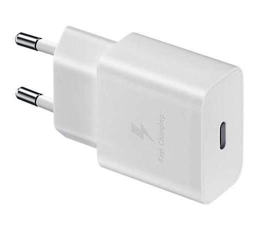 Originale Caricabatterie Samsung USB-C 15W Fast Charge Bianco