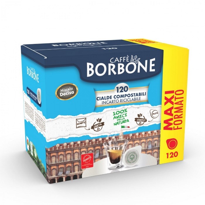 Cialde Caffè Borbone Decisa Nera 120 Pz | Offerta Omnicenter