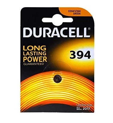 Batteria Duracell 394 per Orologio Originale 1.55V