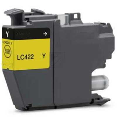 Cartuccia Brother LC422 Giallo: Conveniente e Compatibile