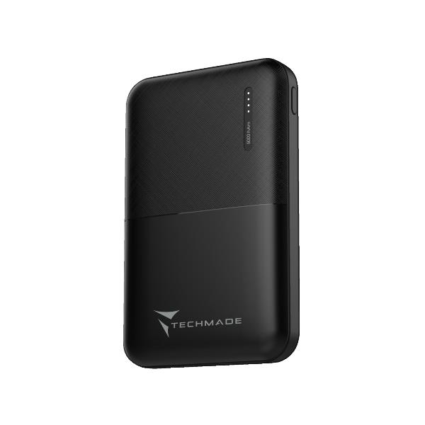 Power Bank Techmade TM-PB5000 5000 mAh Nero | Offerta