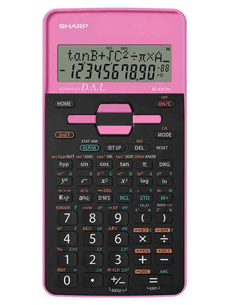 Calcolatrice scientifica Sharp rosa 273 funzioni | Offerta