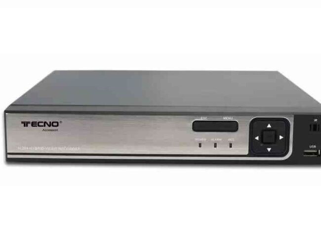 NVR 8 Canali Tecno TC-NVR4K-6008N | Offerta Videoregistratore