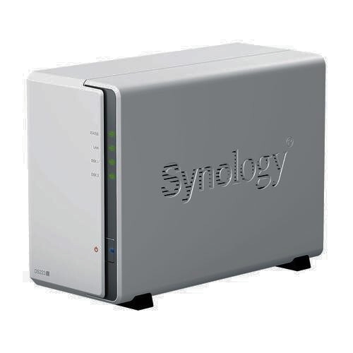 NAS Synology DS223j Bianco 2 Vani: Affidabile