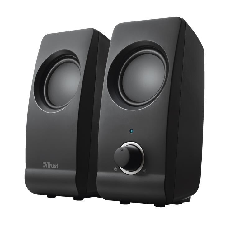 Casse Trust Remo 2.0 USB Nere | Offerta Altoparlanti Stereo