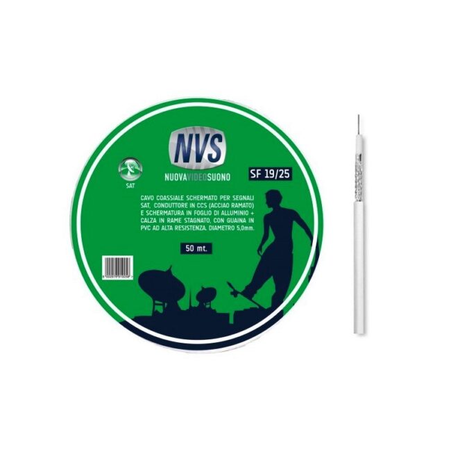 Cavo Parabola Schermato NVS 50 Mt | Affidabile