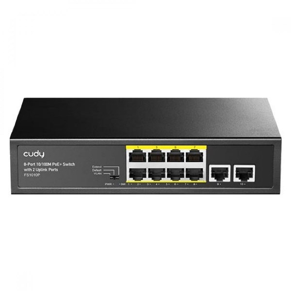 Switch Cudy FS1010P 8 Porte PoE 120W | Professionale