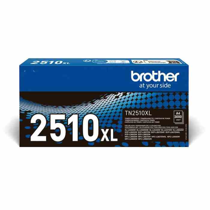 Toner Originale Brother TN-2510XL Nero | Omnicenter