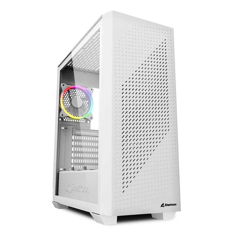 Case Sharkoon VS9 RGB White ATX | Offerta Gaming