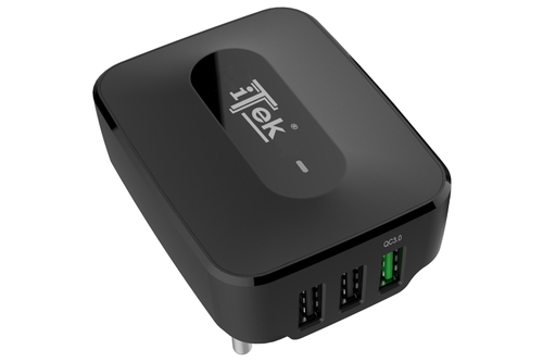 Caricabatterie da muro ITEK 25W 3 porte USB | Offerta