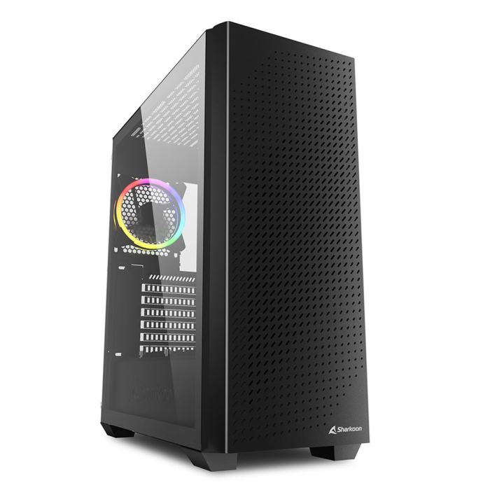 Case Gaming Sharkoon VS9 RGB Black ATX | Offerta Omnicenter