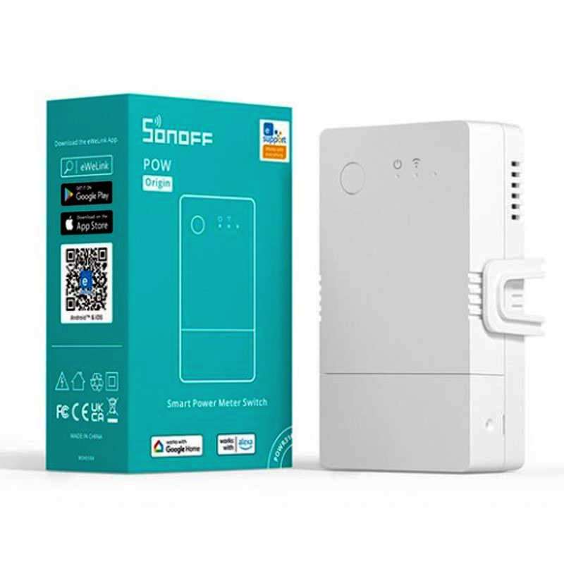 Interruttore Smart Sonoff POWR316: Offerta Misuratore Potenza