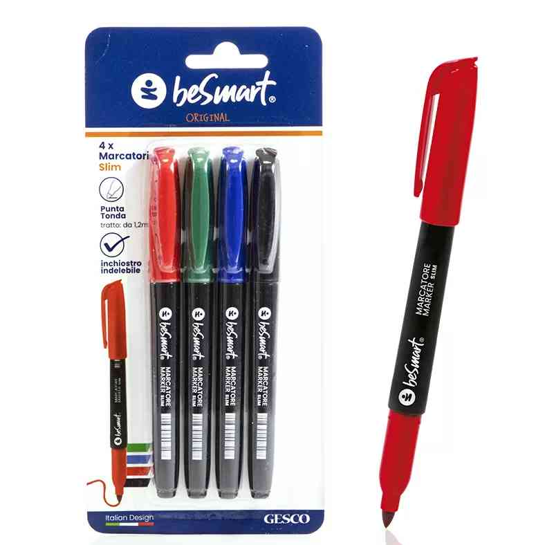 Marcatore Slim Be Smart Colori Assortiti | Offerta Omnicenter