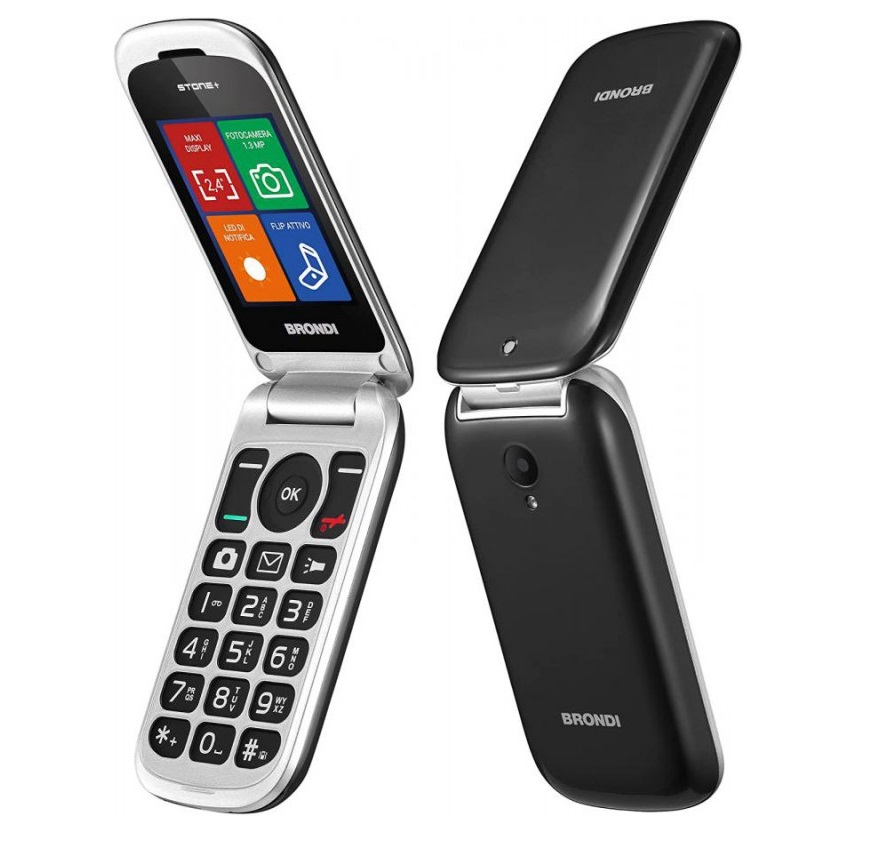 Brondi Stone+ Dual Sim Nero: Scopri il Telefono Pratico