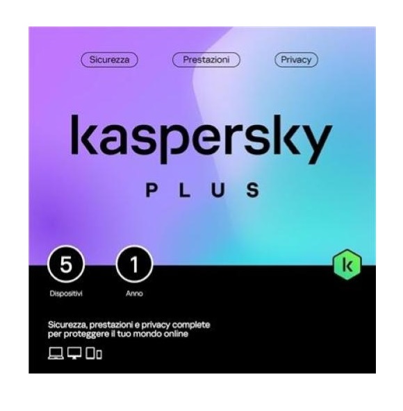 Kaspersky Slimbox Plus Antivirus 5 Dispositivi Originale