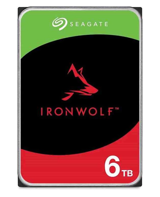 Hard Disk 6 TB Seagate IronWolf NAS SATA III | Affidabile