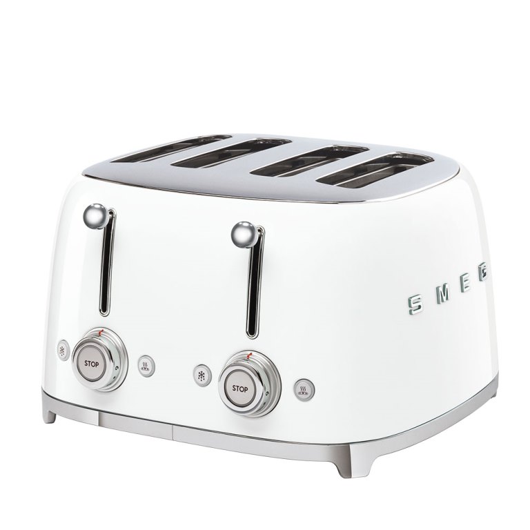 Tostapane Smeg 4 Slot Bianco Lucido | Scopri Offerta