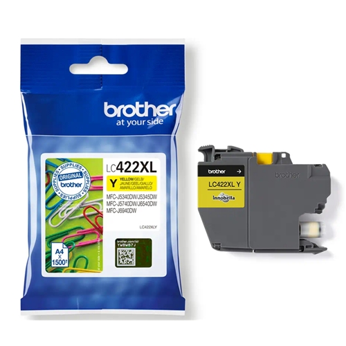 Cartuccia Originale Brother LC-422XLY Giallo XL | Omnicenter
