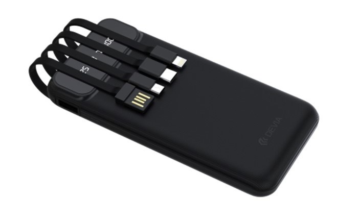 Power Bank Devia Kintone 10000 mAh Nero - Offerta