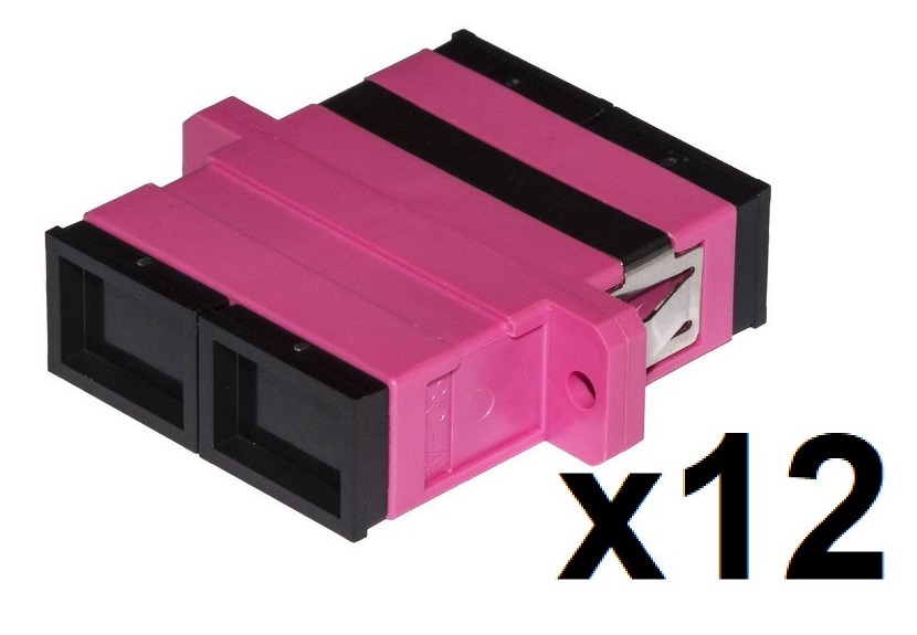 Adattatori Fibra Ottica SC/SC OM4 Link 12pz | Professionale