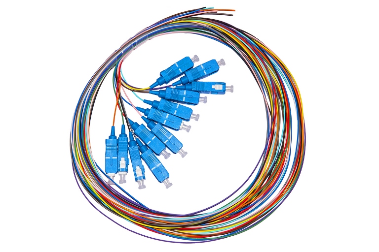 Pigtail Fibra Ottica Link SC Singlemode 12 Pz 2m Professionale