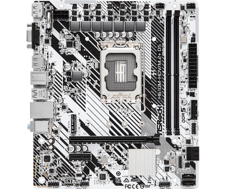 Scheda Madre Asrock H610M-HDV/M.2+ D5 | Offerta Omnicenter