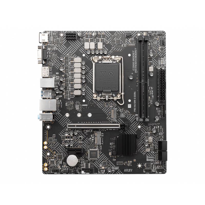 MSI PRO H610M-G DDR4 Scheda Madre Socket 1700 | Professionale