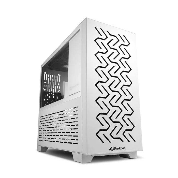 Case Sharkoon MS-Z1000 Bianco Mini Tower - Offerta