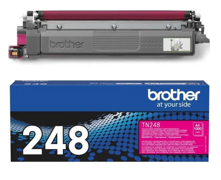 Toner Originale Brother TN-248M Magenta | Omnicenter