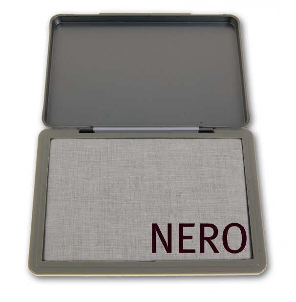 Cuscinetto Tampone Timbri 8x12 Nero Nikoffice | Offerta