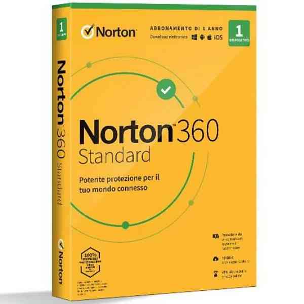 Norton 360 Standard Antivirus 1 Dispositivo | Offerta Omnicenter