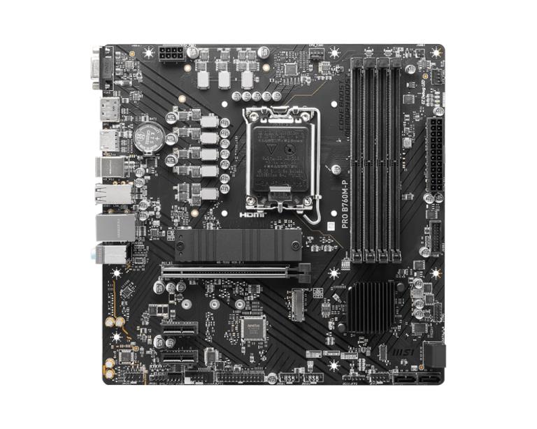 MSI PRO B760M-P DDR5 Scheda Madre | Affidabile Omnicenter