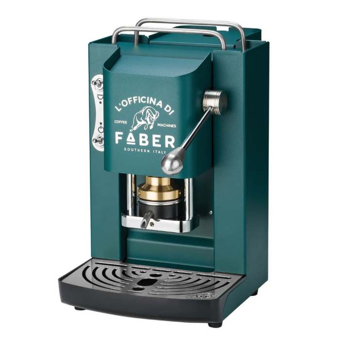 Macchina da Caffè Faber Pro Deluxe Verde British | Originale