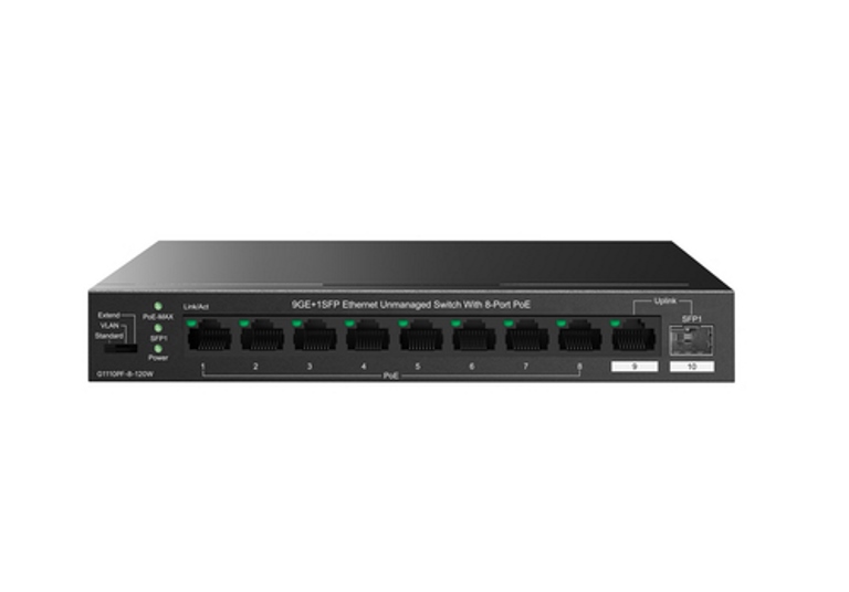Switch Tenda 10 Porte PoE Professionale TEG1110PF-8-120W