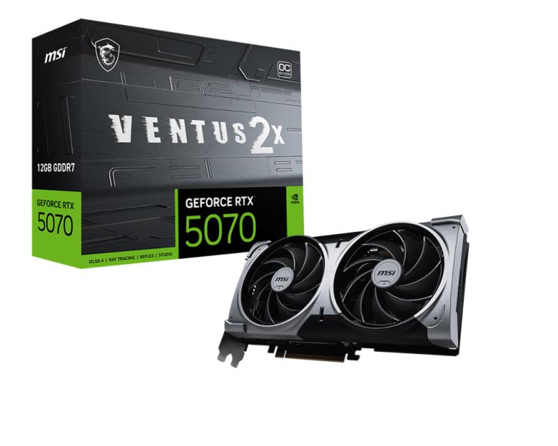Geforce RTX 5070 MSI: Scopri la Scheda Video 12GB Ventus