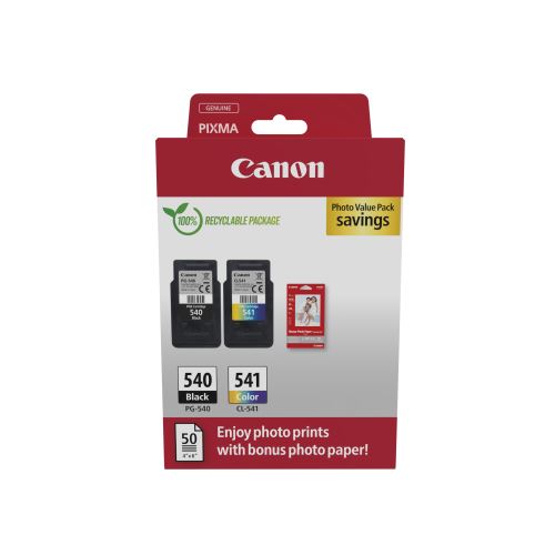 CARTUCCIA ORIGINALE MULTIPACK PG-540/CL-541 + CARTA FOTOGRAFICA (5225B013)