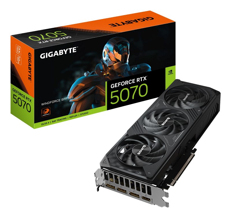 Gigabyte RTX 5070 Windforce SFF 12G: Scopri la Potenza Grafica