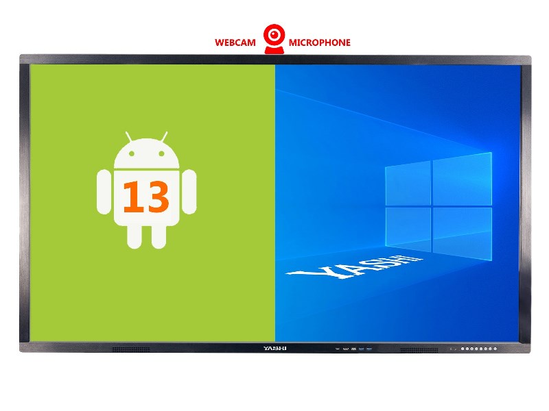 Monitor Interattivo Yashi LY7517 75" 4K Touch | Professionale