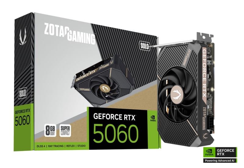SCHEDA VIDEO GAMING GEFORCE RTX 5060 SOLO 8 GB (ZT-B50600G-10L)
